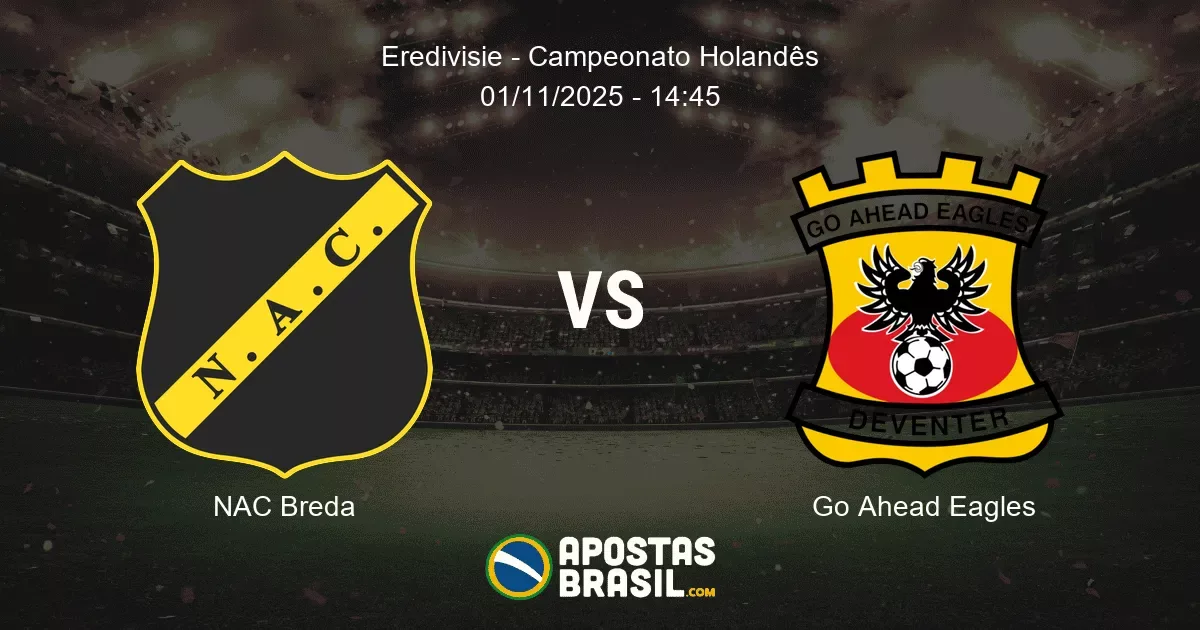 NAC Breda Go Ahead Eagles Eredivisie Campeonato Holands 01112025 1445