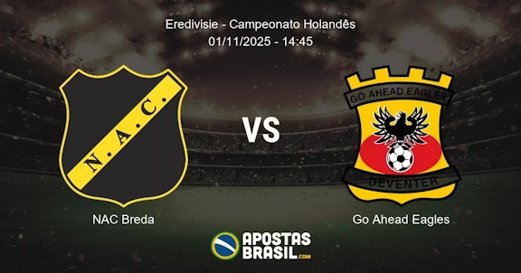 NAC Breda Go Ahead Eagles Eredivisie Campeonato Holands 01112025 1445