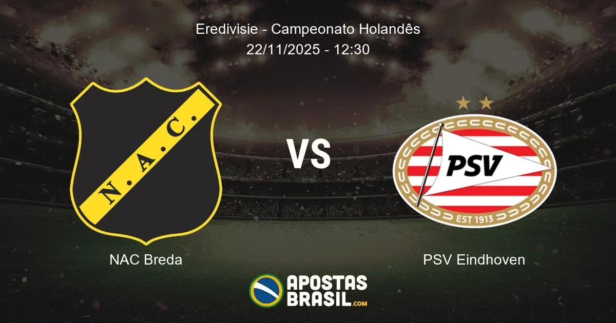 NAC Breda PSV Eindhoven Eredivisie Campeonato Holands 22112025 1230