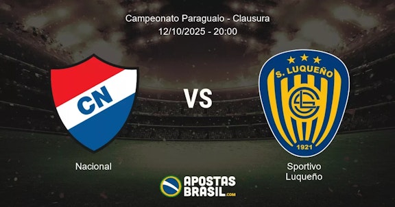 Nacional Sportivo Luqueo Campeonato Paraguaio Clausura 12102025 2000