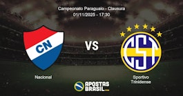 Nacional Sportivo Trinidense Campeonato Paraguaio Clausura 01112025 1730