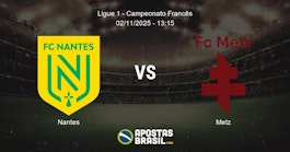 Nantes Metz Ligue 1 Campeonato Francs 02112025 1315