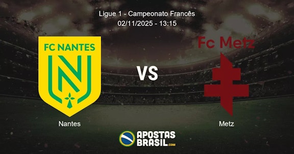 Nantes Metz Ligue 1 Campeonato Francs 02112025 1315