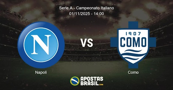 Napoli Como Serie A Campeonato Italiano 01112025 1400