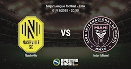 Nashville Inter Miami Major League football EUA 01112025 2030