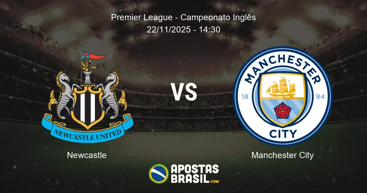 Newcastle Manchester City Premier League Campeonato Ingls 22112025 1430