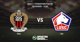 Nice Lille Ligue 1 Campeonato Francs 29102025 1500