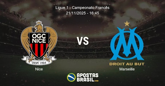 Nice Marseille Ligue 1 Campeonato Francs 21112025 1645