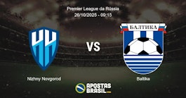 Nizhny Novgorod Baltika Premier League da Rssia 26102025 0915