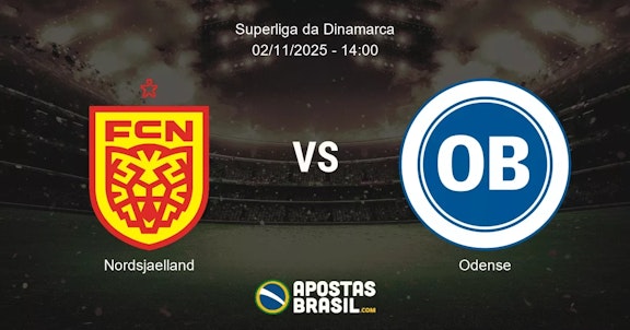 Nordsjaelland Odense Superliga da Dinamarca 02112025 1400