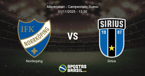 Norrkoping Sirius Allsvenskan Campeonato Sueco 01112025 1330