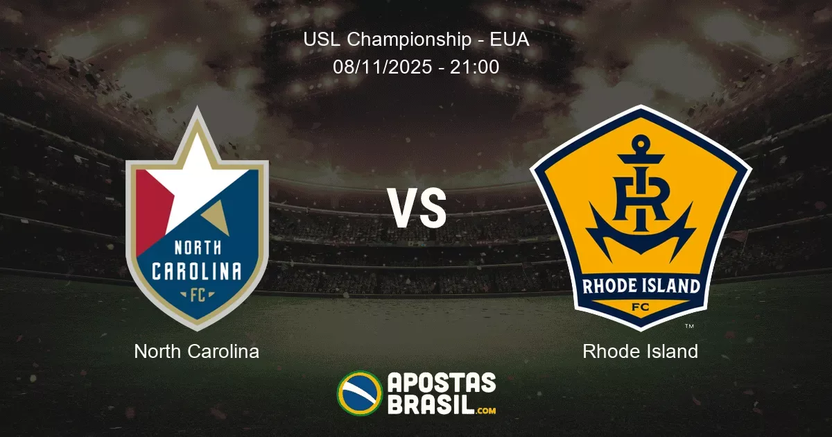 North Carolina Rhode Island USL Championship EUA 08112025 2100
