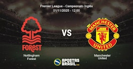 Nottingham Forest Manchester United Premier League Campeonato Ingls 01112025 1200