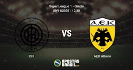OFI AEK Athens Super League 1 Grcia 09112025 1230