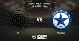 OFI Atromitos Super League 1 Grcia 25102025 1400