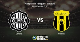 Olimpia Guaran Campeonato Paraguaio Clausura 26102025 1730