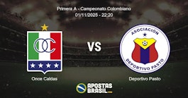 Once Caldas Deportivo Pasto Primera A Campeonato Colombiano 01112025 2220