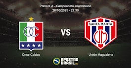 Once Caldas Unin Magdalena Primera A Campeonato Colombiano 26102025 2130