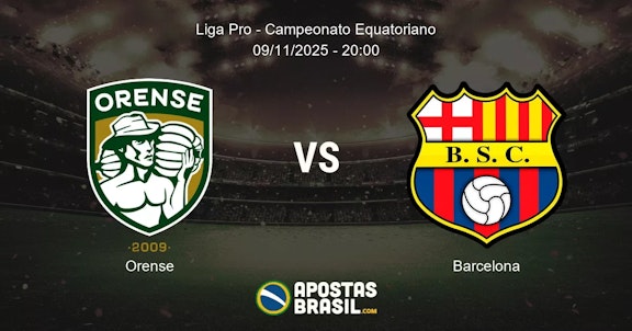 Orense Barcelona Liga Pro Campeonato Equatoriano 09112025 2000