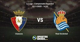 Osasuna Real Sociedad La Liga Campeonato Espanhol 22112025 1430