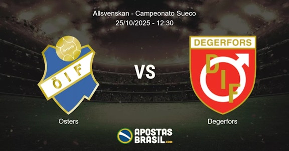 Osters Degerfors Allsvenskan Campeonato Sueco 25102025 1230