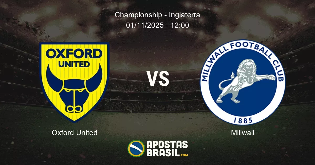 Oxford United Millwall Championship Inglaterra 01112025 1200
