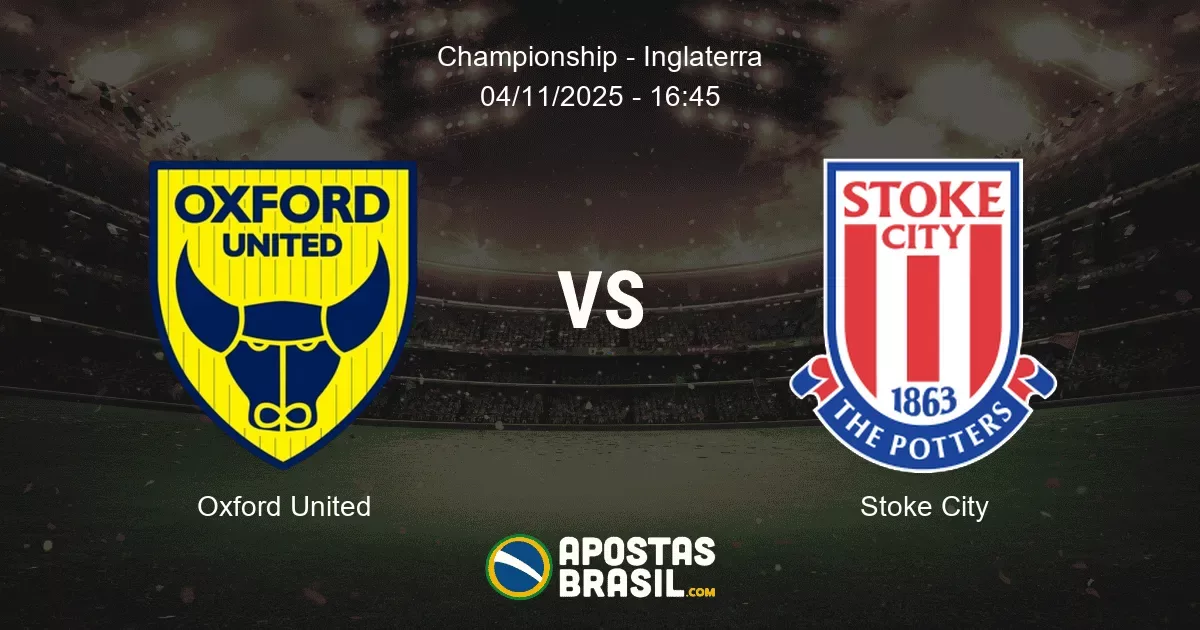 Oxford United Stoke City Championship Inglaterra 04112025 1645