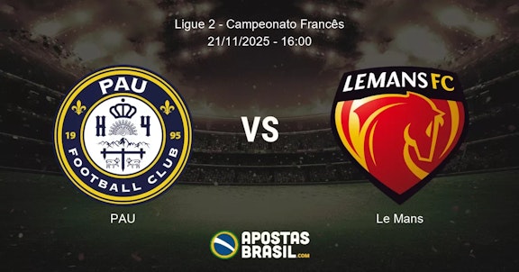 PAU Le Mans Ligue 2 Campeonato Francs 21112025 1600