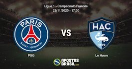 PSG Le Havre Ligue 1 Campeonato Francs 22112025 1705