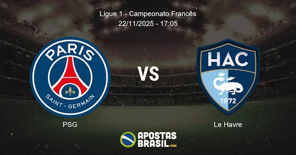 PSG Le Havre Ligue 1 Campeonato Francs 22112025 1705