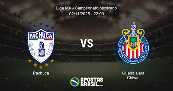 Pachuca Guadalajara Chivas Liga MX Campeonato Mexicano 02112025 2200