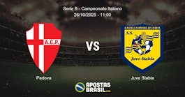 Padova Juve Stabia Serie B Campeonato Italiano 26102025 1100