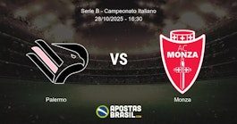 Palermo Monza Serie B Campeonato Italiano 28102025 1630