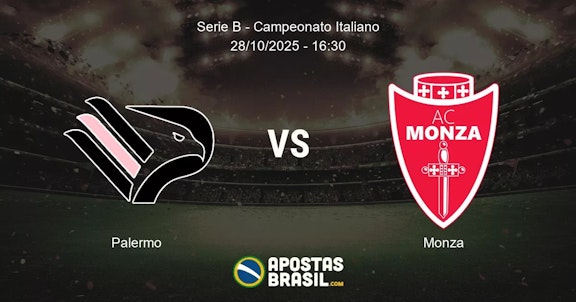 Palermo Monza Serie B Campeonato Italiano 28102025 1630