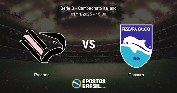 Palermo Pescara Serie B Campeonato Italiano 01112025 1530