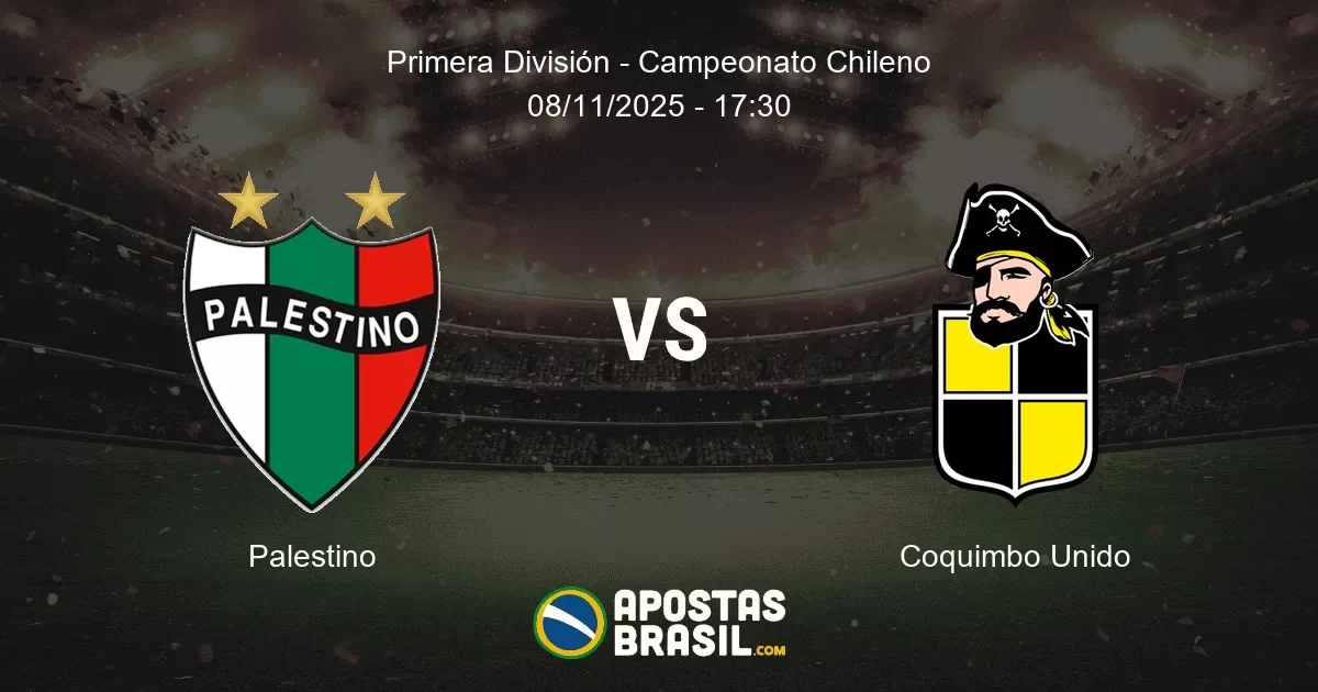 Palestino Coquimbo Unido Primera Divisin Campeonato Chileno 08112025 1730