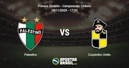 Palestino Coquimbo Unido Primera Divisin Campeonato Chileno 08112025 1730