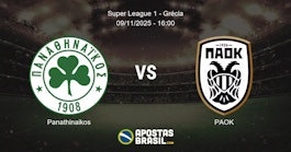 Panathinaikos PAOK Super League 1 Grcia 09112025 1600