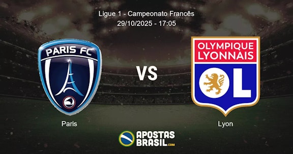Paris Lyon Ligue 1 Campeonato Francs 29102025 1705
