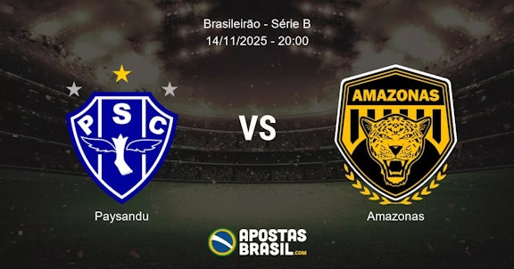 Paysandu Amazonas Brasileiro Srie B 14112025 2000