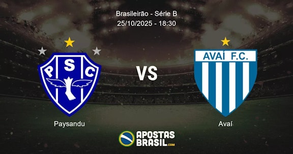 Paysandu Ava Brasileiro Srie B 25102025 1830