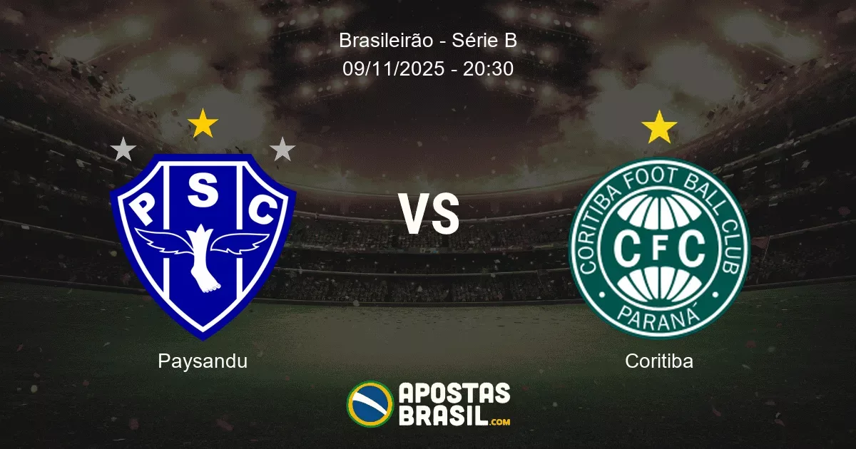 Paysandu Coritiba Brasileiro Srie B 09112025 2030