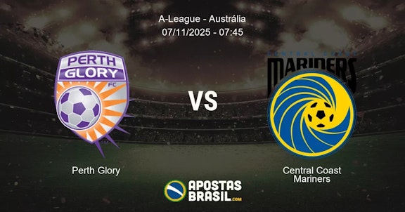 Perth Glory Central Coast Mariners A League Austrlia 07112025 0745
