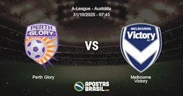 Perth Glory Melbourne Victory A League Austrlia 31102025 0745