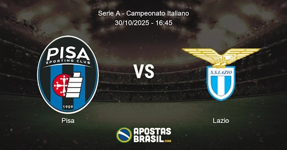 Pisa Lazio Serie A Campeonato Italiano 30102025 1645