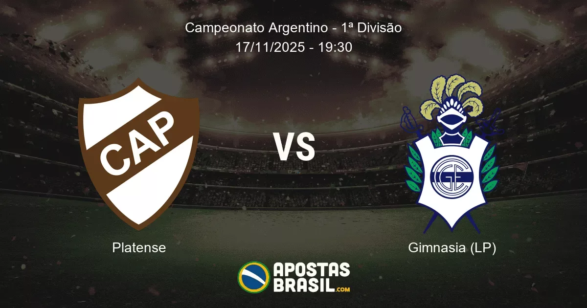 Platense Gimnasia LP Campeonato Argentino 1 Diviso 17112025 1930