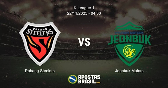 Pohang Steelers Jeonbuk Motors K League 1 22112025 0430