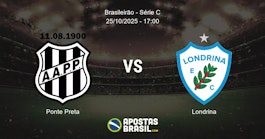 Ponte Preta Londrina Brasileiro Srie C 25102025 1700