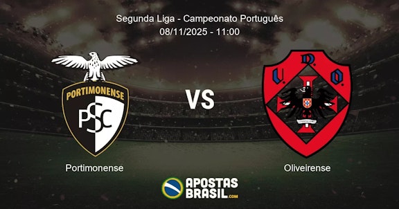Portimonense Oliveirense Segunda Liga Campeonato Portugus 08112025 1100