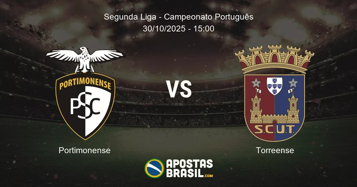 Portimonense Torreense Segunda Liga Campeonato Portugus 30102025 1500